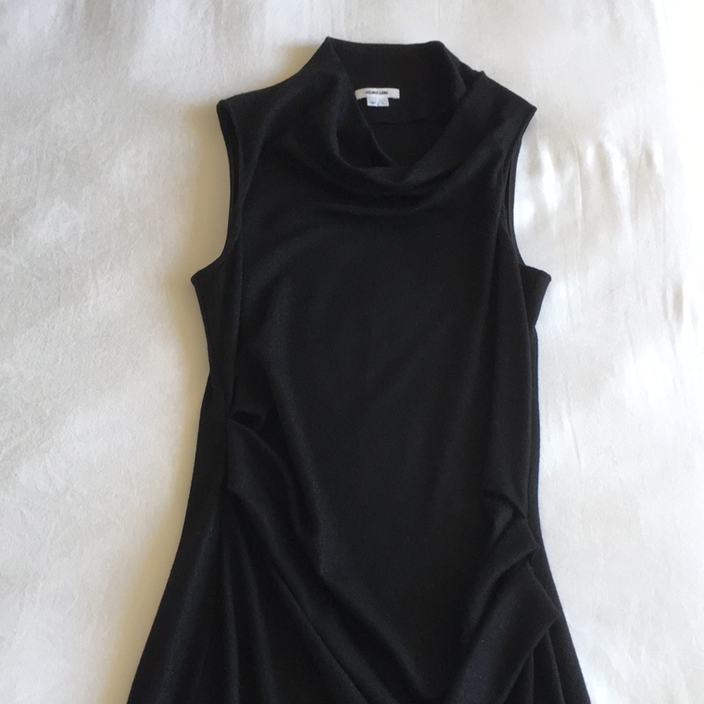 NWOT Helmut Lang Sleeveless Wool Knit Dress, Size Large
